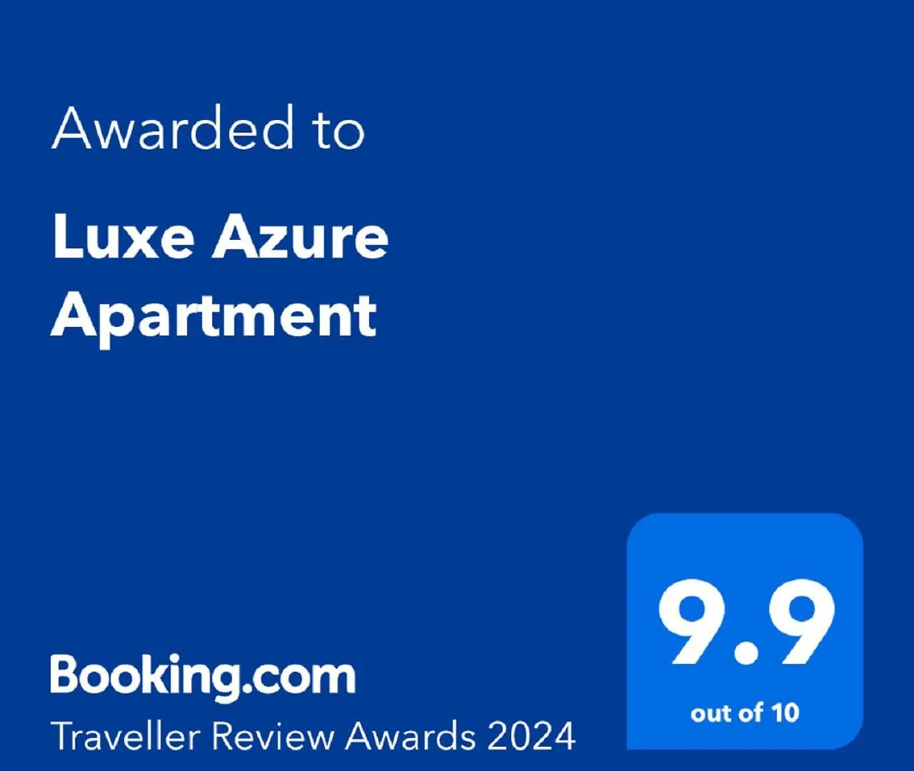 Luxe Azure Apartment Baku Azerbaijan